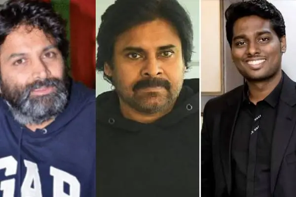 పవన్ కాతలో మరో చిత్రం - ఆ చిత్రం అట్లీ తోనా 1 pawan kalyan and atlee and trivikram