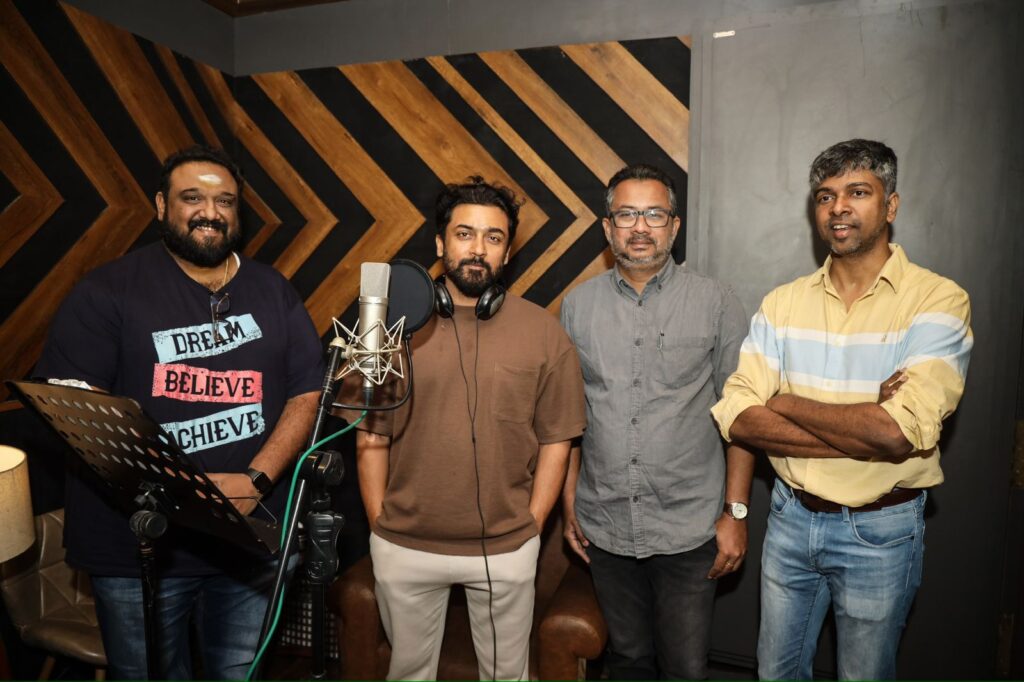 పాన్ వరల్డ్ ఫిల్మ్ 'కంగువ' డబ్బింగ్ స్టార్ట్ చేసిన సూర్య 2 WhatsApp Image 2024 02 21 at 14.00.47 e4e08c71