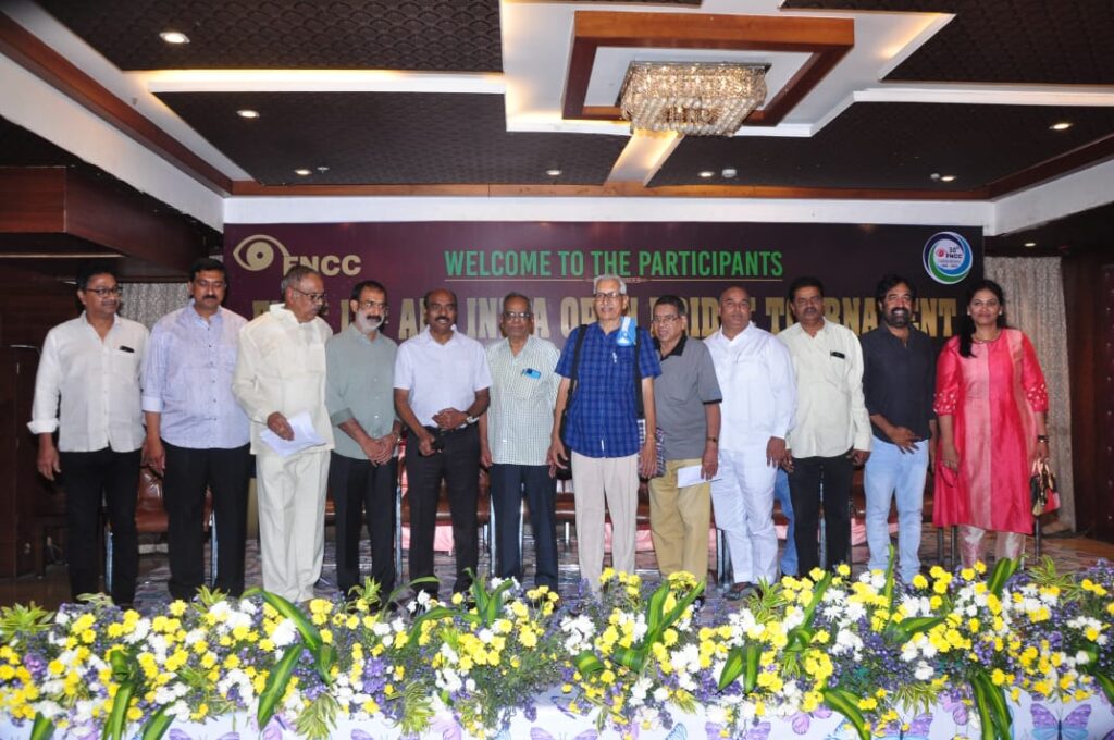 ఎఫ్ ఎన్ సి సి 12వ ఆల్ ఇండియా ఓపెన్ బ్రిడ్జ్ టోర్నమెంట్ విజేతలకు బహుమతులు 1 WhatsApp Image 2024 03 13 at 08.50.45 5597bbee