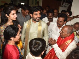 TTD బోర్డు మాజీ సభ్యుడు NTR రాజు ను కలిసి సత్కరించిన నారా లోకష్ 1 WhatsApp Image 2024 03 21 at 15.49.28 664e2bf5