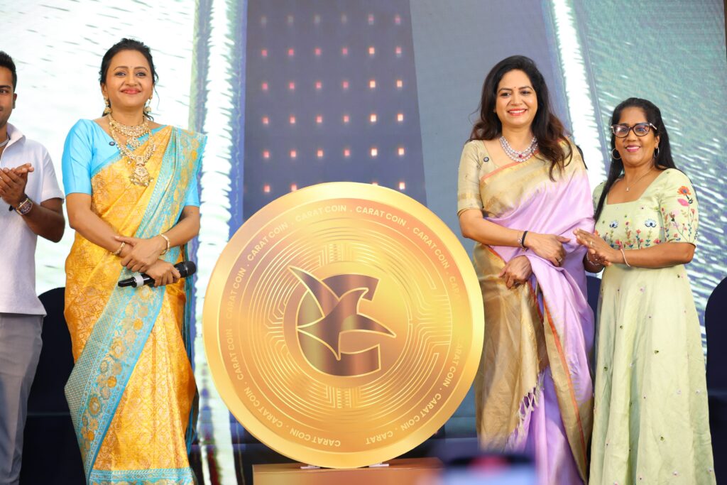 ప్రముఖ సింగర్ సునీత, యాంకర్ సుమ గారి చేతుల మీదుగా సి.ఎం.ఆర్ లెగసీ ఆఫ్ జ్యువలరీ వెబ్ సైట్ మరియు క్యారెట్ కాయిన్ ప్రారంభం 1 WhatsApp Image 2025 04 14 at 08.57.54 98021ac8