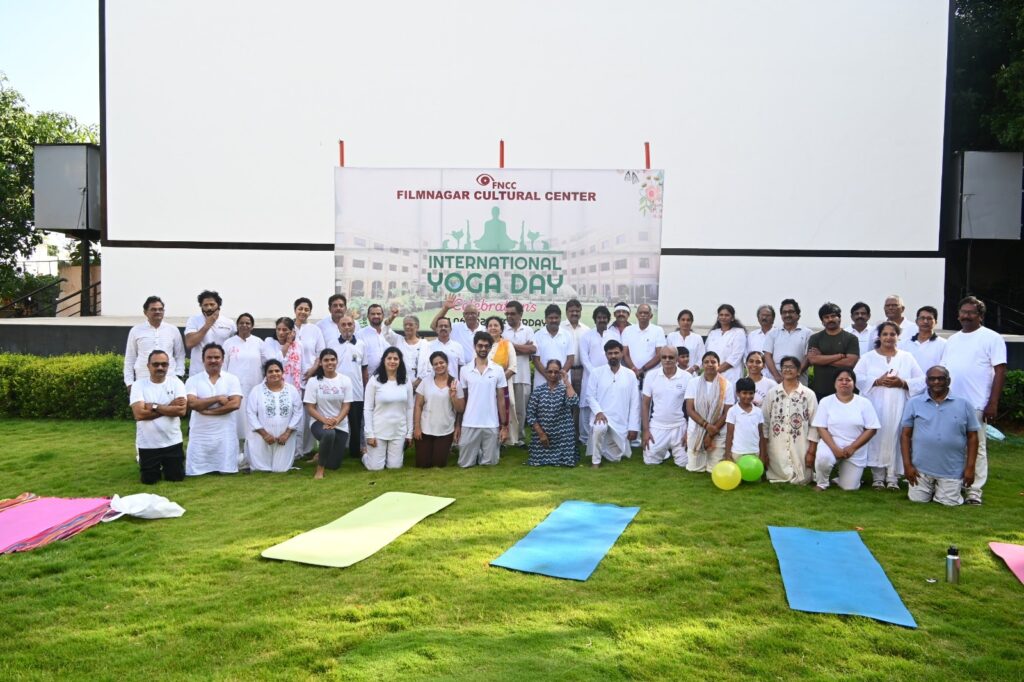 ఫిలింనగర్ కల్చరల్ సెంటర్ లో యోగ డే సందర్భంగా... 1 Yoga day