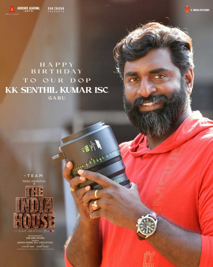 భారతీయ సినిమాటోగ్రాఫర్ కె.కె. సెంథిల్ కుమార్ పుట్టినరోజు సందర్భంగా విశేషాలు 1 Senthil 2